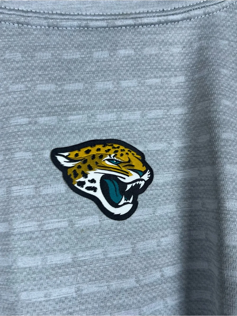 Jacksonville Jaguars Shirt 3XL Gray NFL Football Nike Dri Fit On Field Hooded